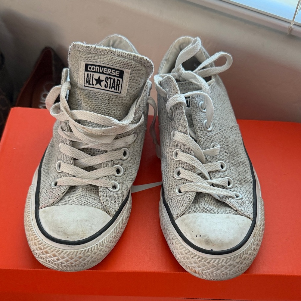 Converse Kids Gray High-Top Sneakers